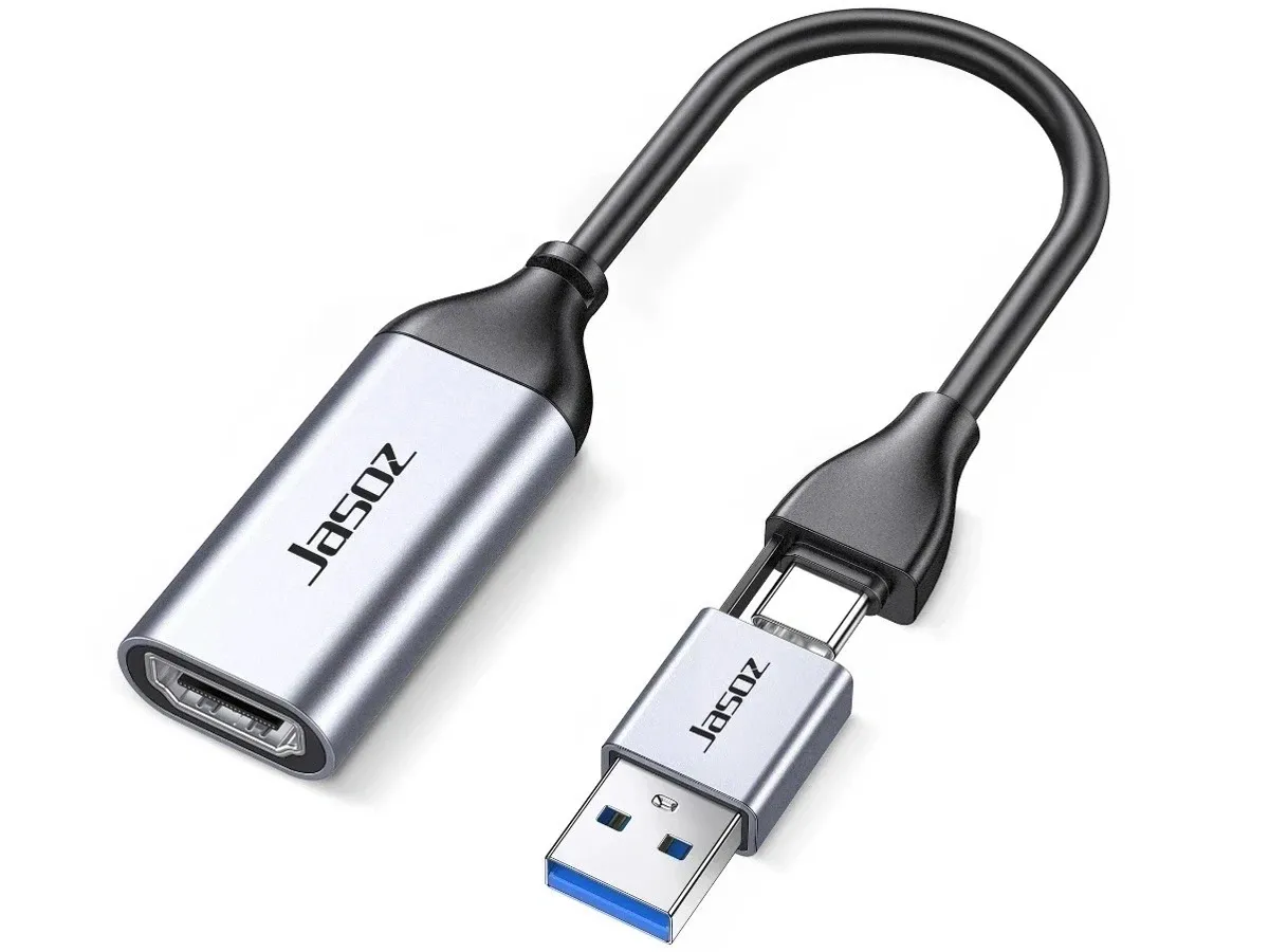 Cáp ghi hình HDMI USB-A, USB-C Video Capture Card Jasoz T-G158 (G138)