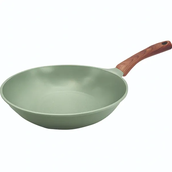 Chảo cạn vân đá đáy từ Ecoramic Platinum EPTF-28IH 28cm