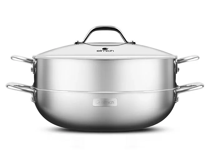 Chảo hấp đa năng inox liền khối Elmich Trimax CZ EL-3832 - 4.5 lít