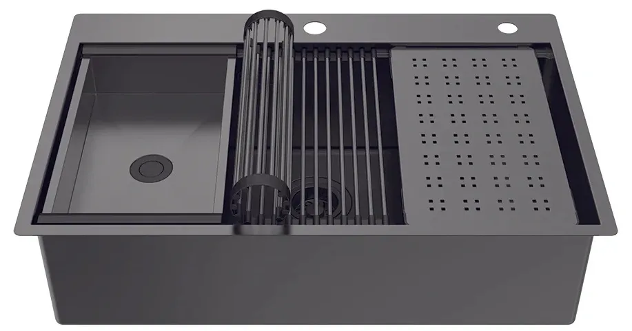 Chậu bếp inox Hafele WS R10 HS25-SSN1S-7650