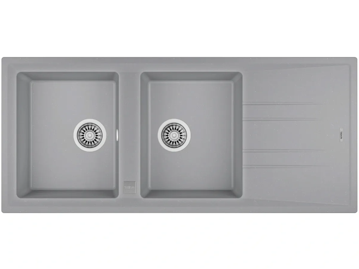 Chậu đá nhân tạo Teka Stone 80 B-TG 2B 1D Grey