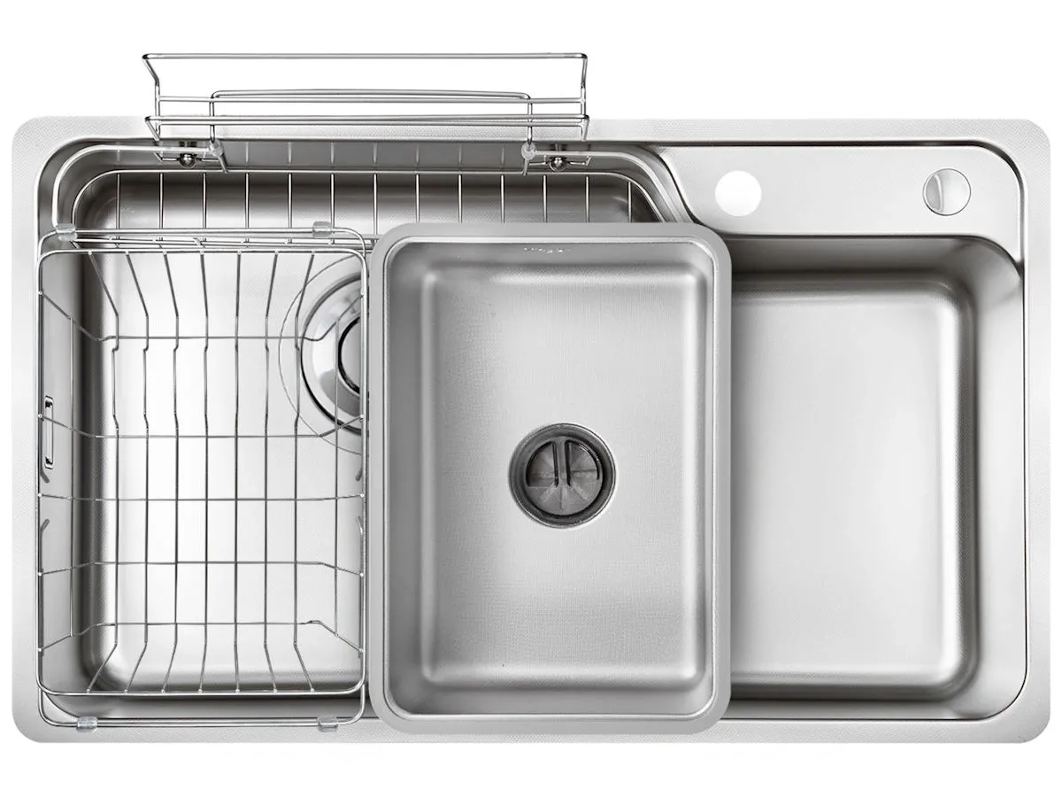 Chậu rửa bát Kluger KH8048SL Plus