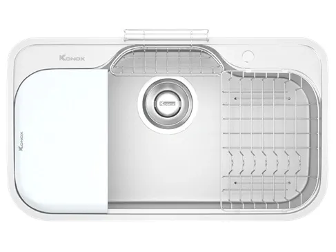 Chậu rửa bát Konox phong cách Nhật bề mặt mịn Tari 9051SM