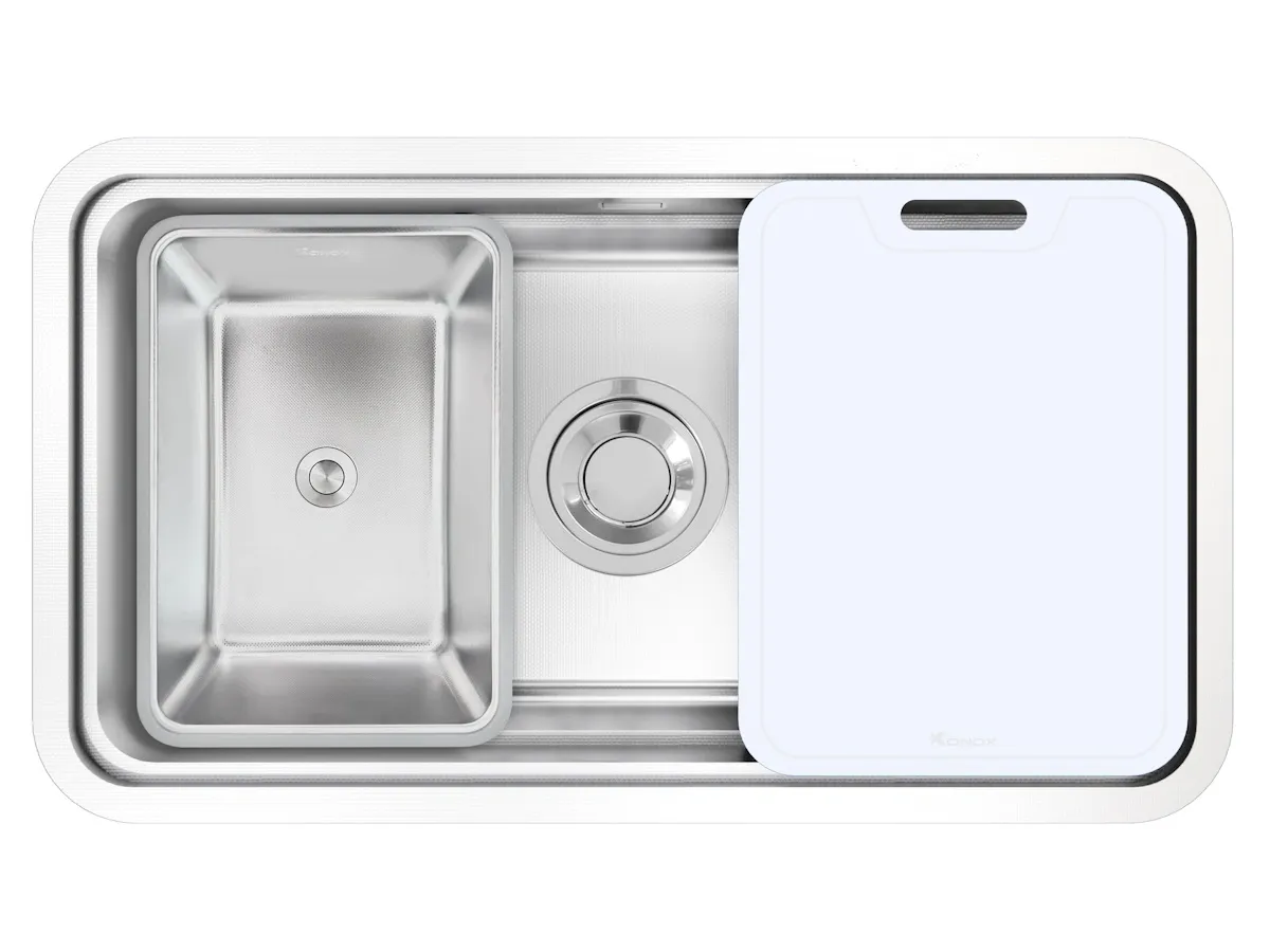 Chậu rửa bát Konox chống xước Workstation Sink Dekor 8347SU