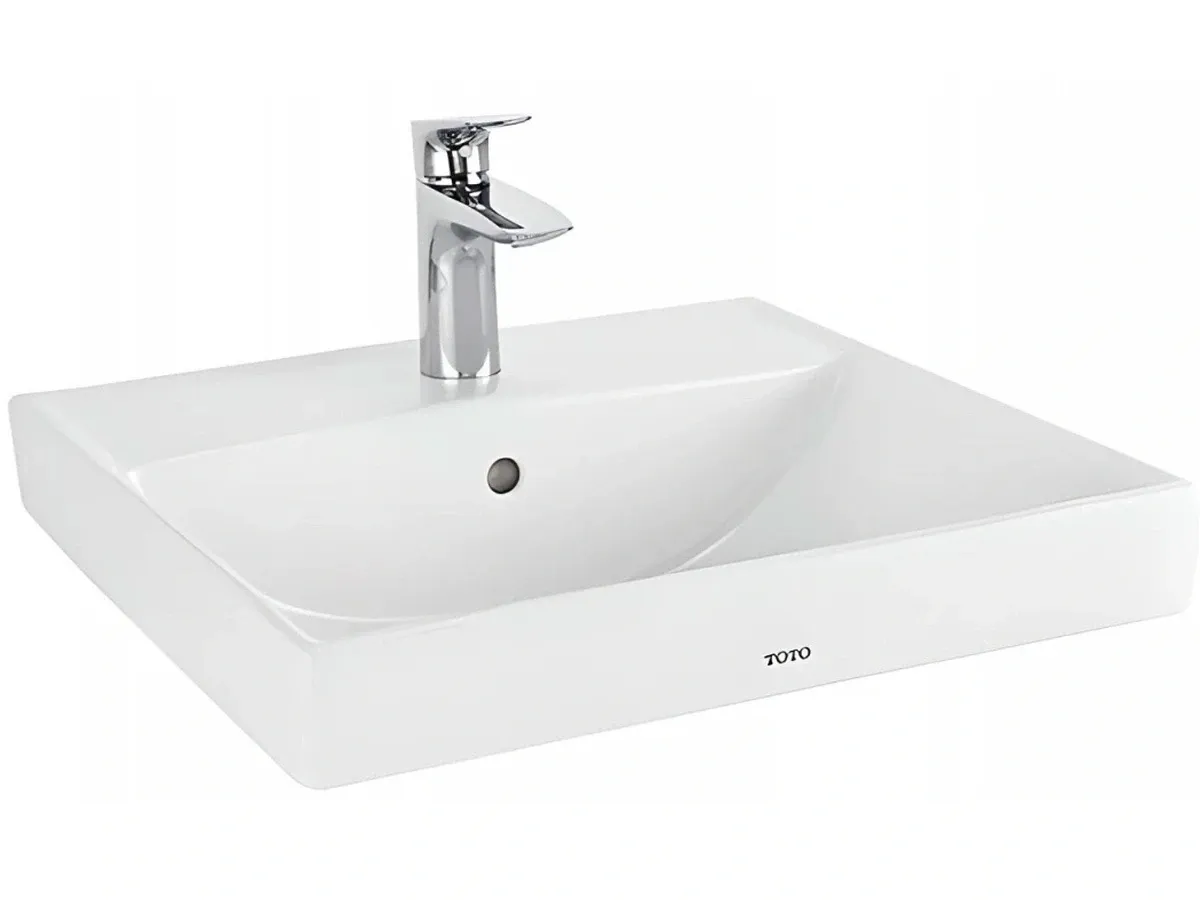 Chậu rửa Lavabo TOTO LT710CSR-XW đặt bàn