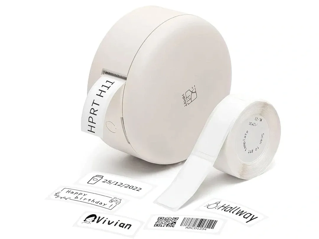 Combo 10 cuộn giấy in tem nhãn WL-46 (dùng cho máy HPRT H11)