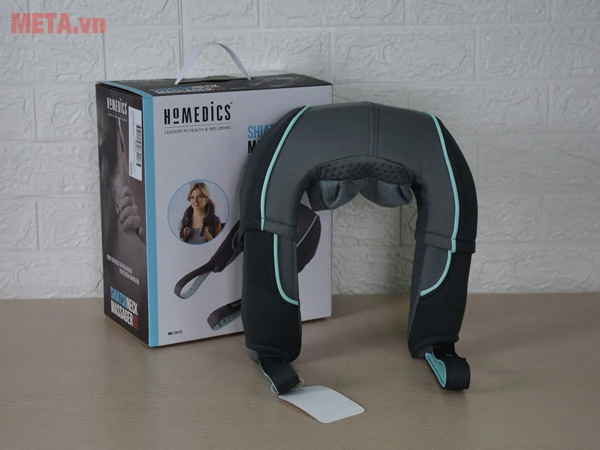Đai massage cổ vai gáy kèm nhiệt hồng ngoại HoMedics NMS-255-EU