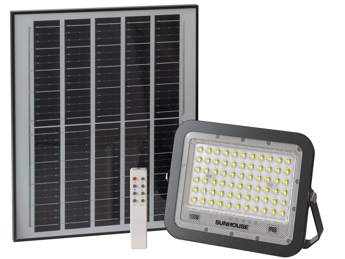 Đèn pha năng lượng mặt trời Spec Sunhouse SHE-LSPPLSE01.100W