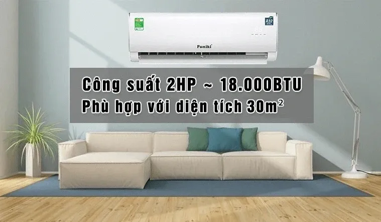 Điều hòa 1 chiều Funiki 18000 BTU HSC-18TMU
