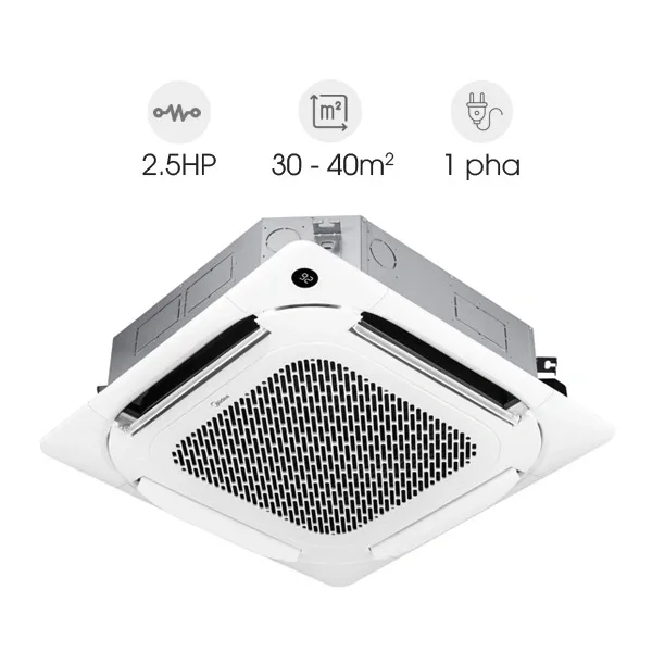 Điều hòa âm trần Midea 1 chiều 24.000 BTU MCDII-24CRN8