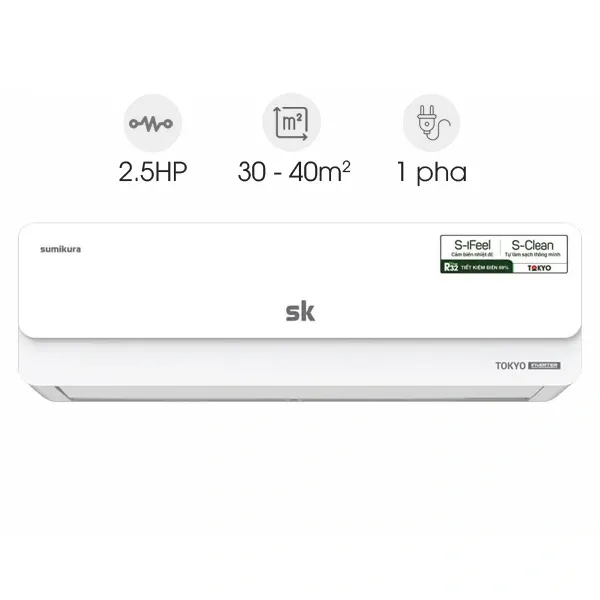 Điều hòa Sumikura inverter APS/APO-H240DC 24.000BTU 2 chiều