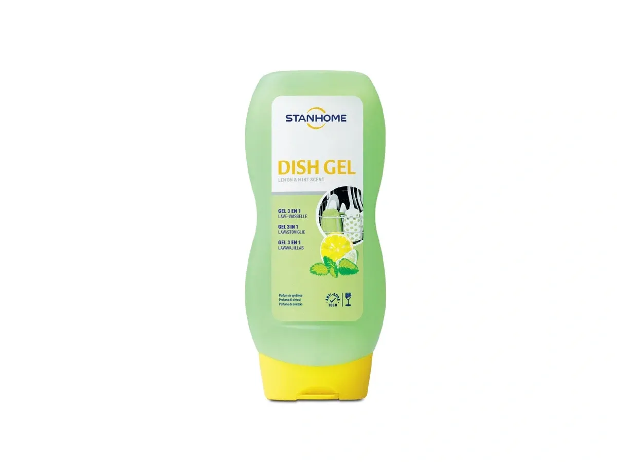 Gel rửa bát chuyên dụng cho máy rửa bát hương chanh bạc hà All in One Stanhome Dish Gel 720ml