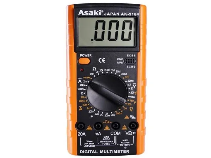 Đồng hồ đo điện vạn năng Asaki AK-9184