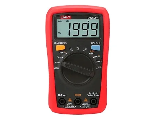 Đồng hồ vạn năng cầm tay UNI-T UT33A+ (600V, 10A)