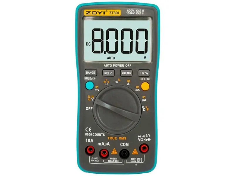 Đồng hồ vạn năng đo điện Zotek Zoyi ZT301