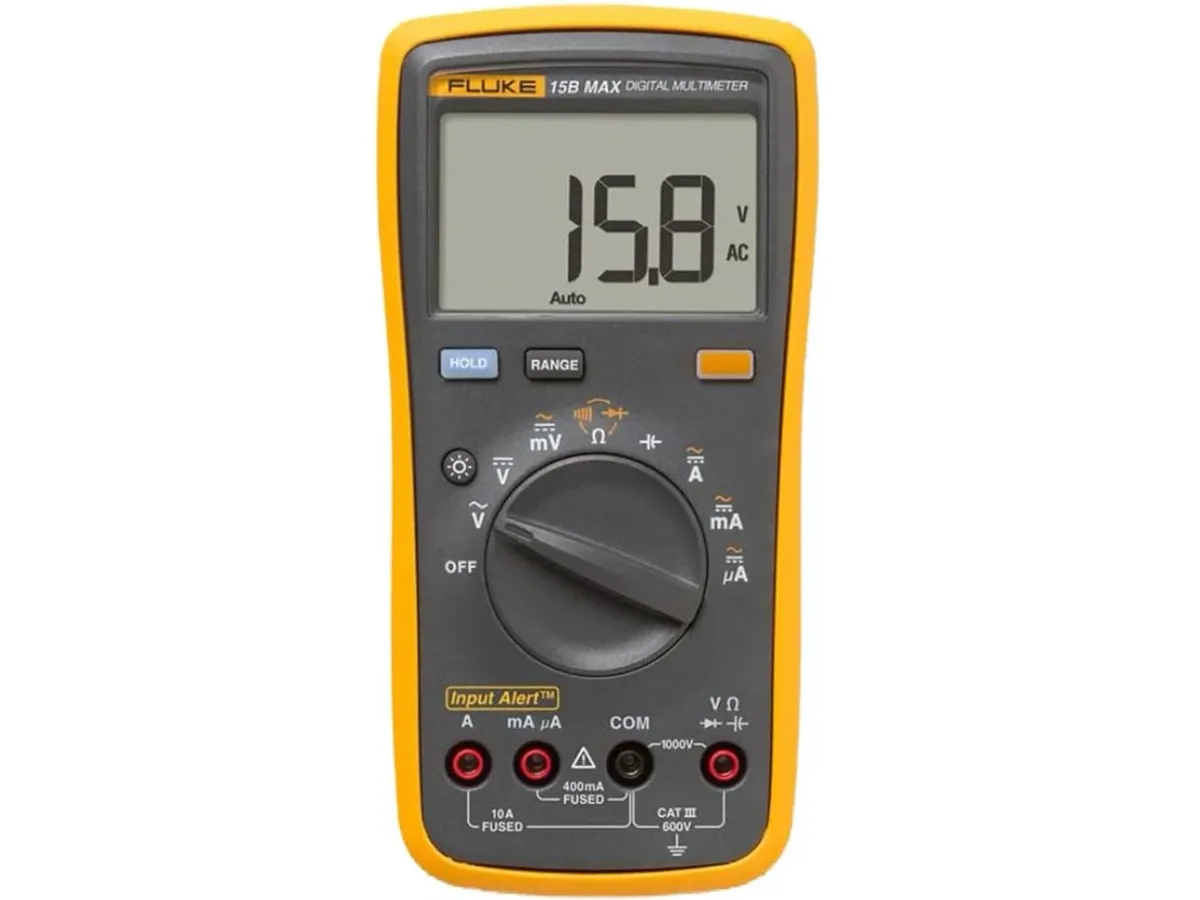 Đồng hồ vạn năng Fluke 15B Max-01 (1000V, 0.5%+3, IP40)