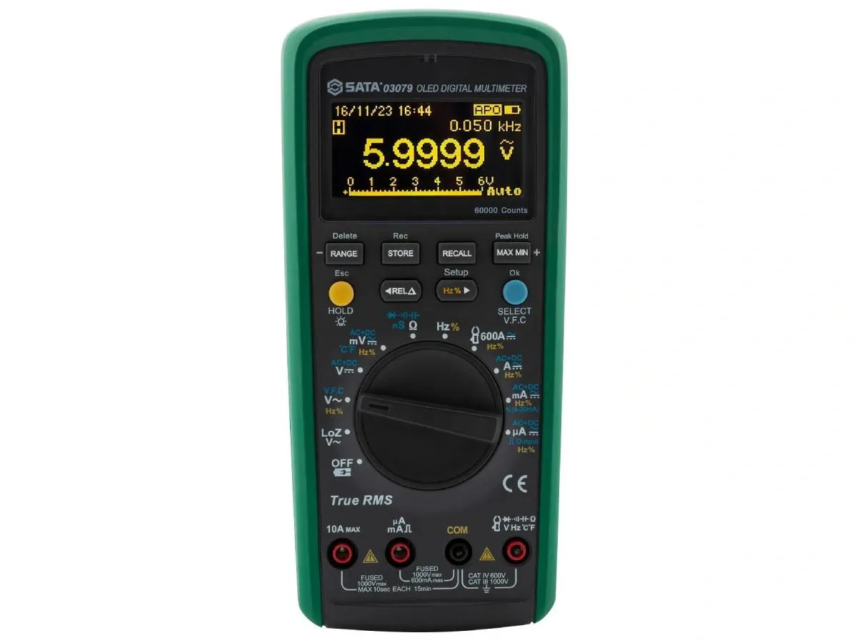 Đồng hồ vạn năng thông minh Sata 03079