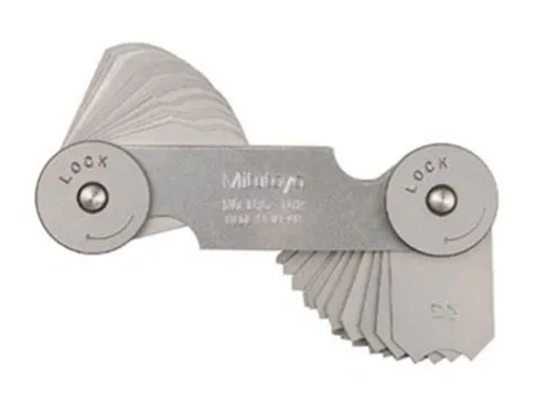 Dưỡng đo bán kính 26 lá Mitutoyo 186-902 (0.5mm - 15mm)
