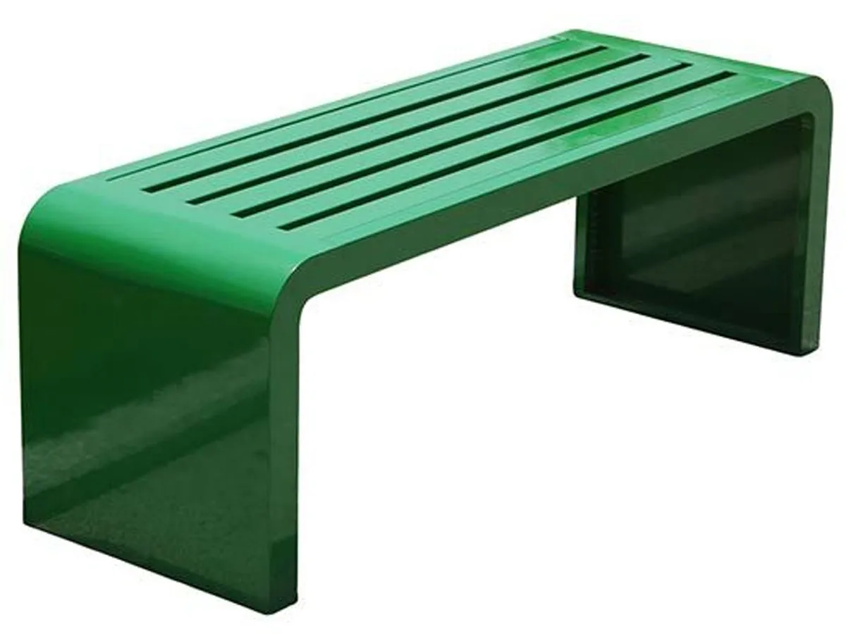 Ghế công viên không tựa 120cm (thép phun sơn)
