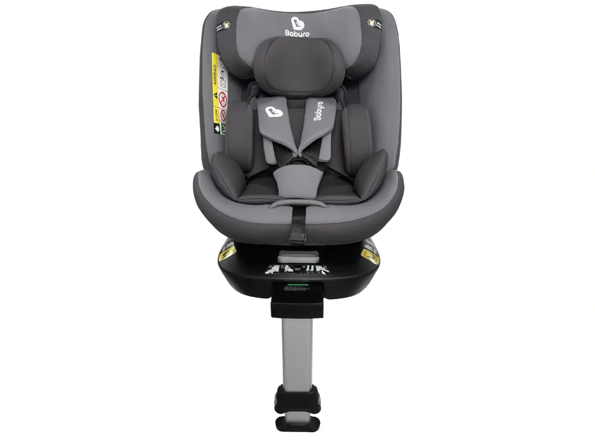 Ghế ngồi ô tô trẻ em Babyro i-Spinsafe Pro (0 - 12 tuổi, xoay 360 độ, chân chống lật, ISOFIX)