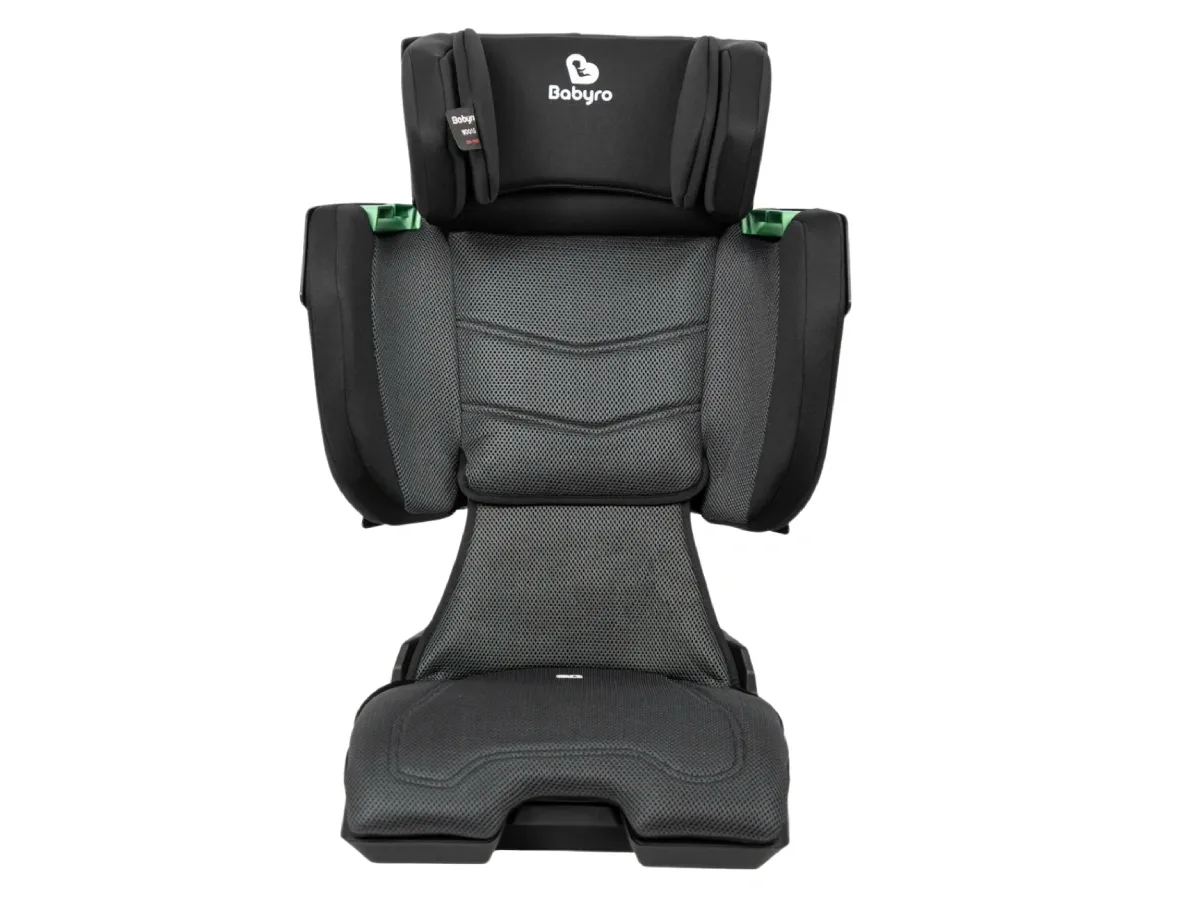 Ghế ngồi ô tô trẻ em cố định bằng ISOFIX và Seatbelt Babyro I-Trek WD015 (3 - 12 tuổi)