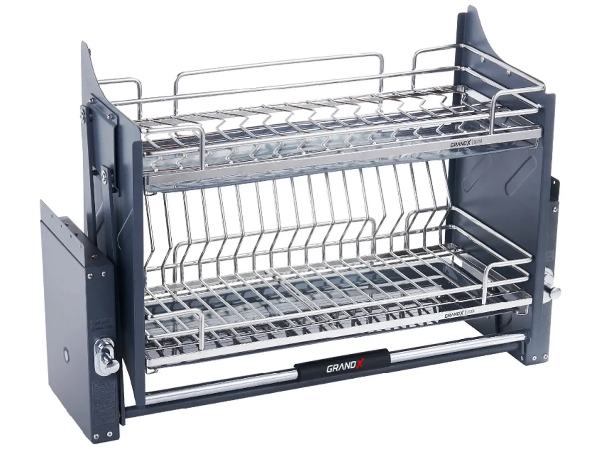 Giá bát đĩa nâng hạ GrandX Nan Oval XL.60M