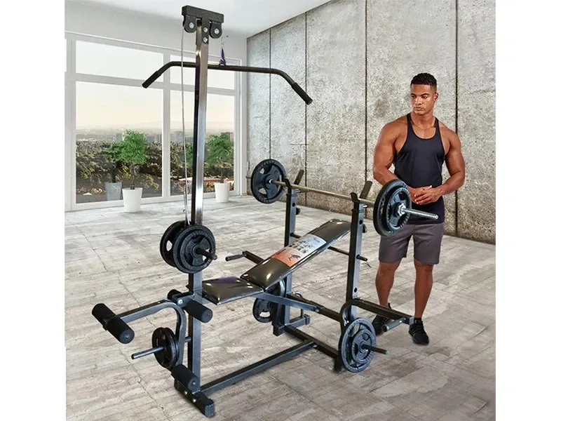 Giàn tạ nằm Vietfit 5 chức năng G305 (Chưa kèm đòn tạ, tạ đĩa)