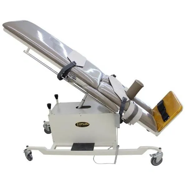 Giường bệnh nhân sắt ABS sơn tĩnh điện-1 tay quay kèm đệm