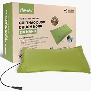 Đai chườm nóng thảo dược đầu gối Hapaku (Làm nóng bằng điện)