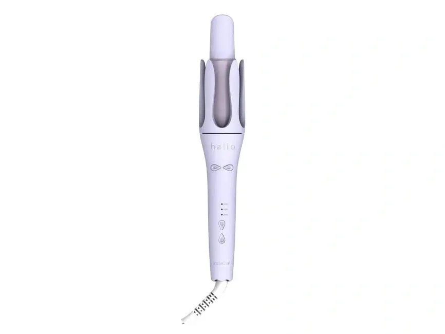 Máy uốn tóc tự xoay ion âm Halio instaCurl Premium Automatic Hair Styler Periwinkle