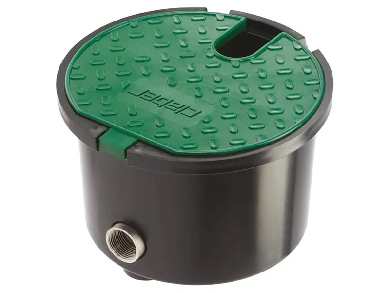 Hộp van điện từ cấp nước hình trụ tròn Hydrant Valve Box Claber 90520