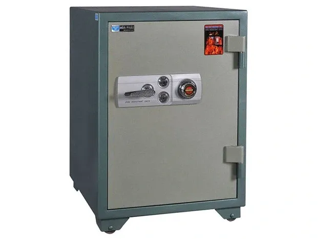 Két sắt chống cháy Hòa Phát KS135K2C1 (khóa chìa và khóa mã)