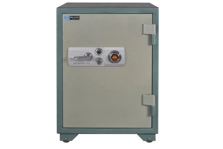Két sắt chống cháy Hòa Phát KS168K2C1 (khóa chìa và khóa mã)