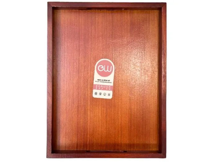 Khay trà gỗ chữ nhật Eonwon DC-EW304 (23cm x 30cm)