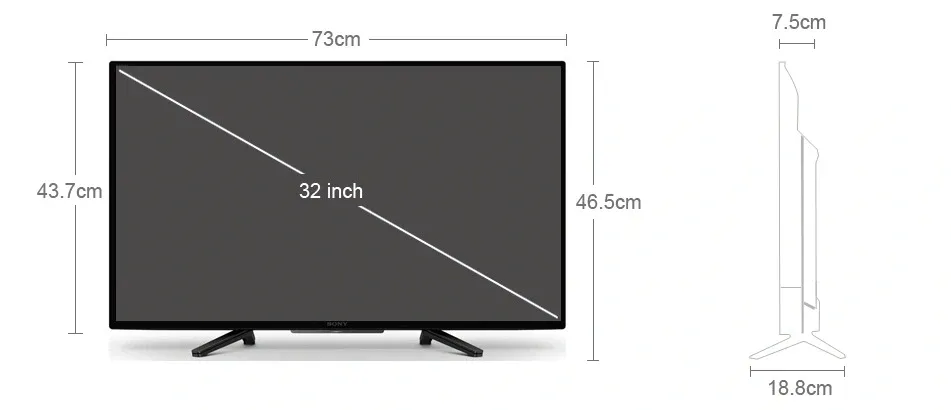 Google Tivi Sony 32 inch KD-32W830K