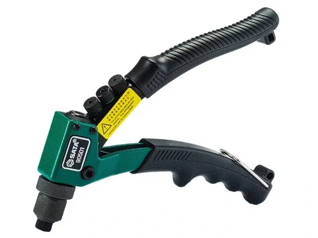 Kìm bấm riveter trợ lực 8 inch/200mm Sata 90501
