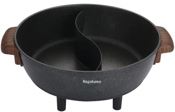 Lẩu điện 2 ngăn đa năng Nagakawa NAG1906 (6 lít)