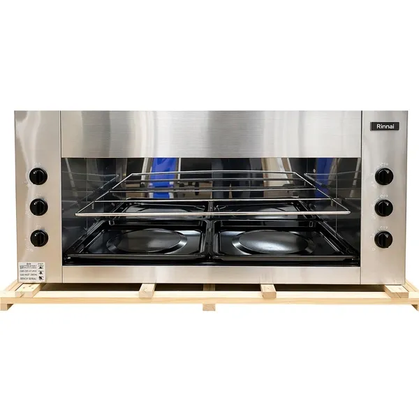 Lò nướng salamander 6 họng dùng gas Rinnai RSB-926N