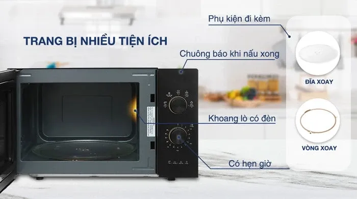 Lò vi sóng cơ Electrolux EMM20K22B 20 lít