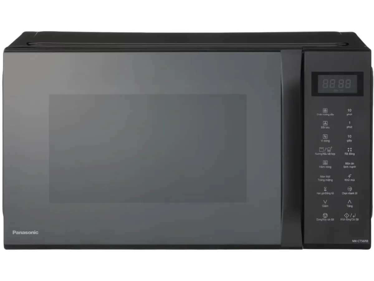 Lò vi sóng nướng đối lưu chiên không dầu Panasonic NN-CT56RBYUE