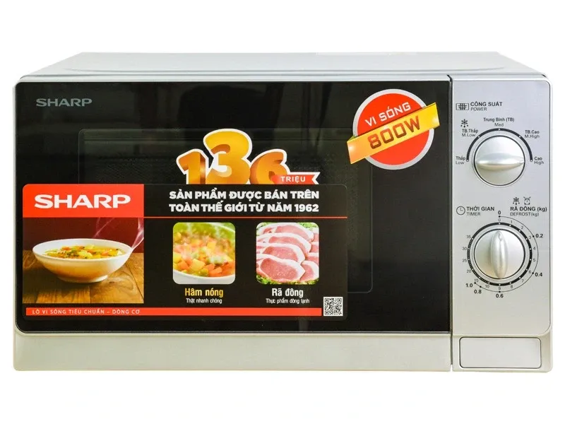 Lò vi sóng Sharp R-202VN-S (20 lít)