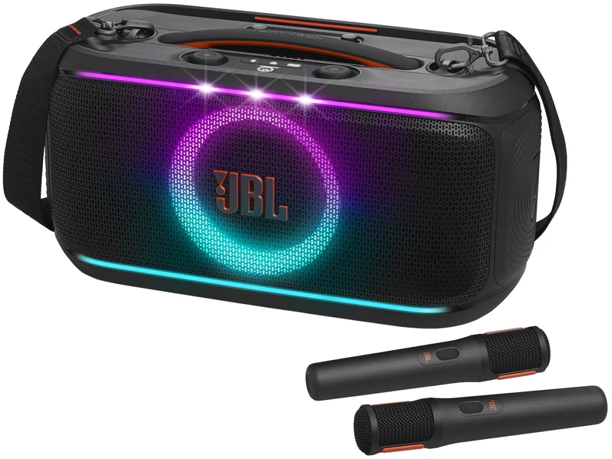 Loa JBL Partybox On The Go 2 (kèm 2 mic)