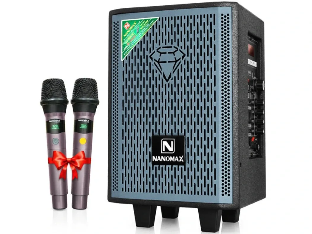 Loa karaoke Nanomax S-100 Bass 20cm