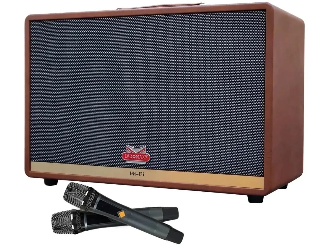 Loa karaoke xách tay cao cấp Ladomax H-125 (Bass đơn 25cm)