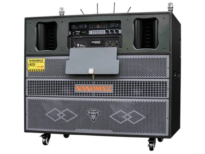 Loa kéo điện Nanomax Pro-959 (Bass đôi 50cm, 3.900W)