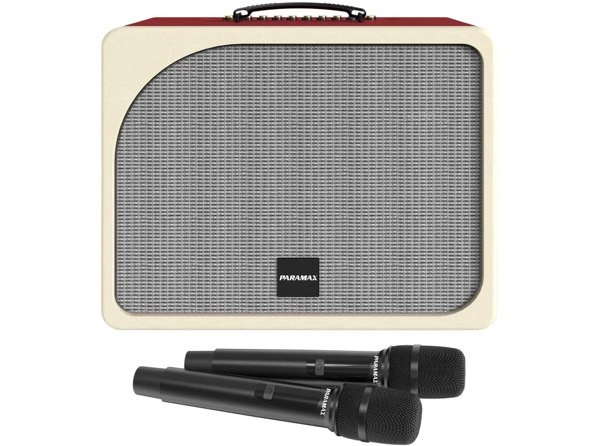 Loa Paramax Evox Max (2 bass 25cm, 400W, Kèm 2 micro)