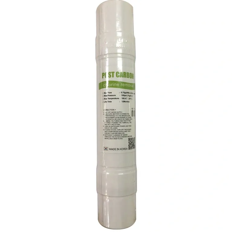 Lõi lọc nước cao cấp Post Carbon Nagakawa (Lõi số 7) - Made in Korea
