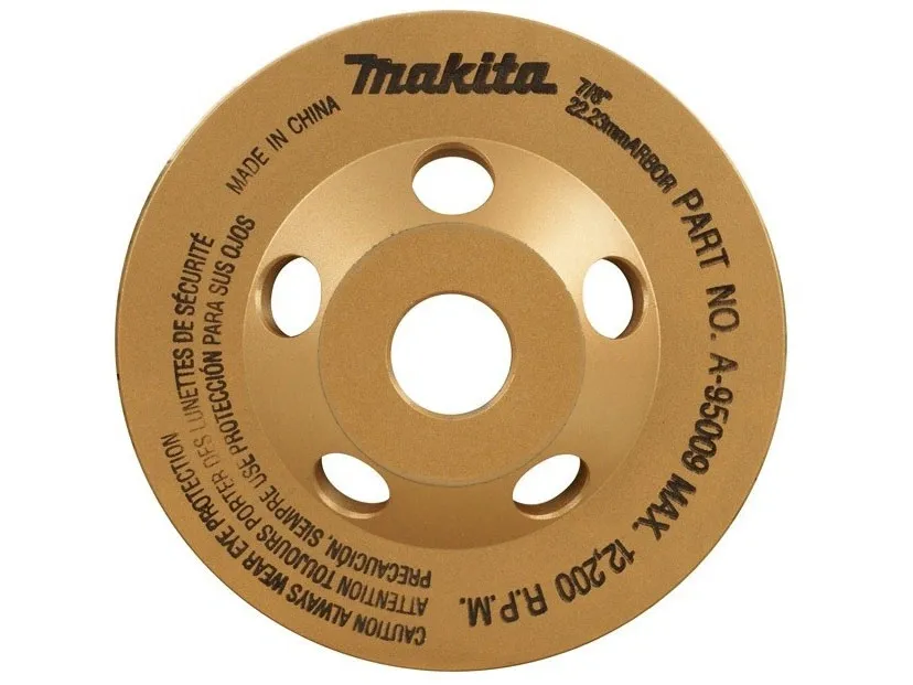Lưỡi kim cương bào bê tông Makita A-95009 125mm