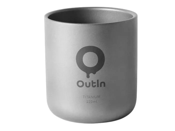 Ly giữ nhiệt Outin Titanium Coffee Cup 220ml (OUTIN-TICUP)