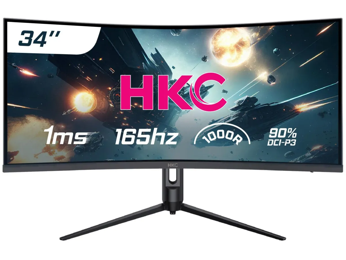 Màn hình cong 34 inch HKC MG34H18Q